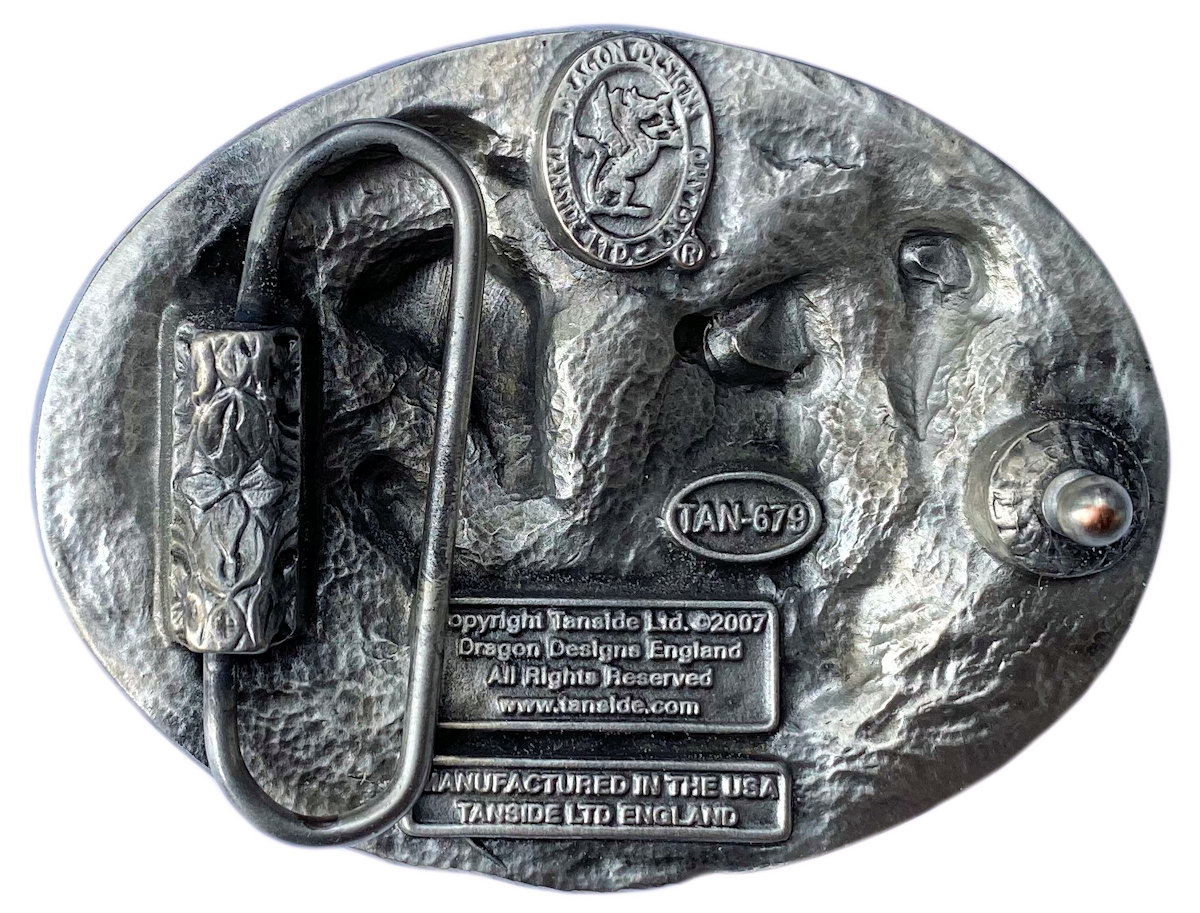 Punch and Judy Belt Buckle